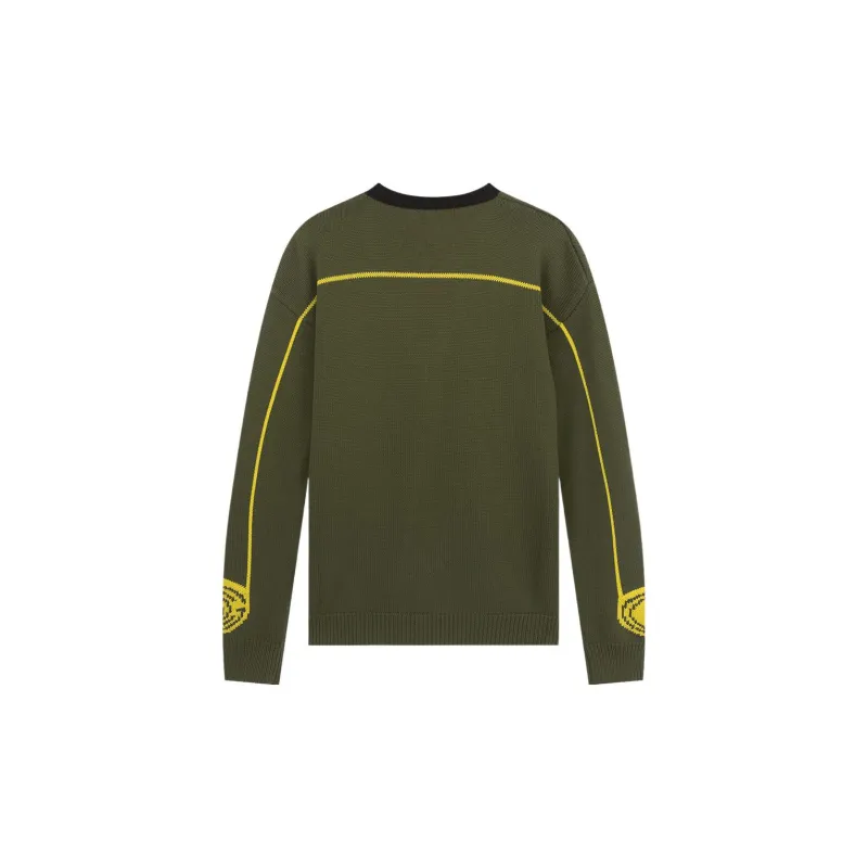 GCDS Sweaters Men Army Green-1