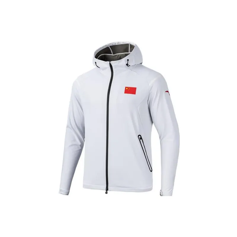 Anta All weather Jacket Men's Pure White-0