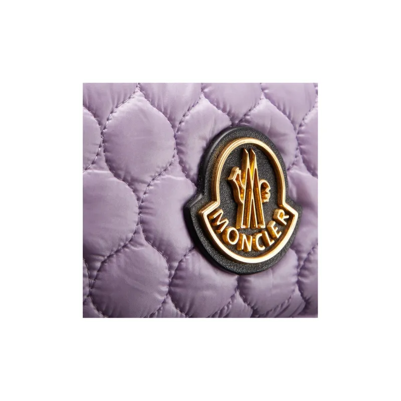 Moncler Polyamide Crossbody Fanny Pack Women's Light Purple-2