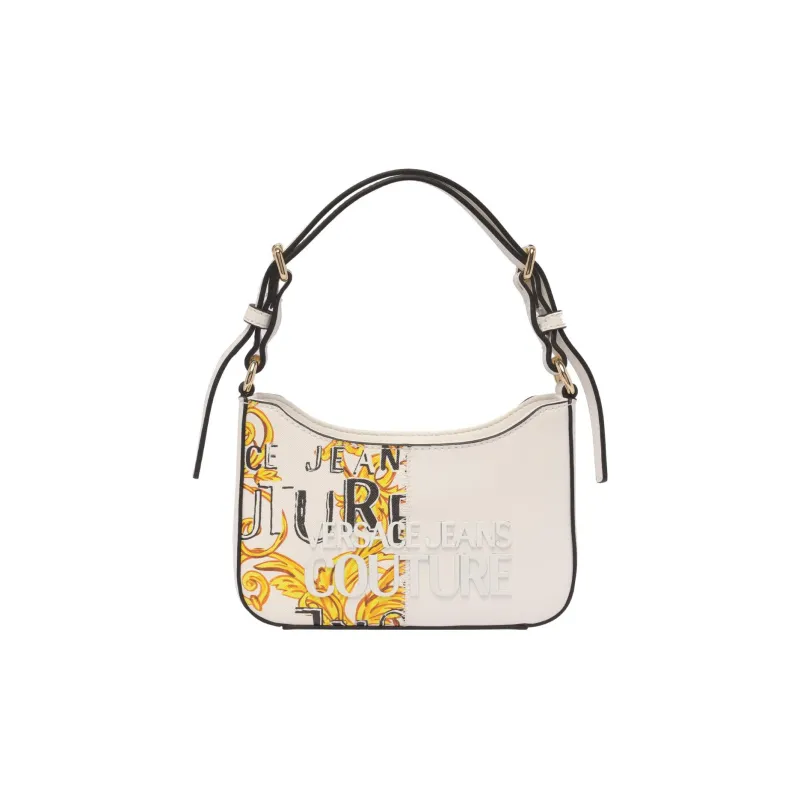 VERSACE JEANS COUTURE Polyester Crossbody One Shoulder Handbag Women's White-0