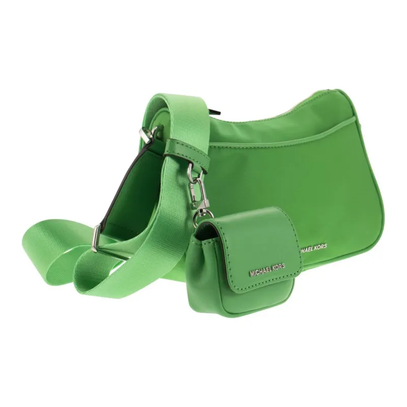 MICHAEL KORS Jet Set Nylon Crossbody Bag Shoulder Bag Women's Green-2