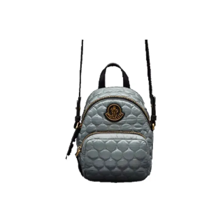 Moncler Kilia Cow Leather Shoulder Bag Crossbody Bag Small Size Women's Green-0