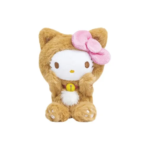 Sanrio Hello Kitty Happy Kitten Collection Compatible For Above 3 Years Old Audience Dolls Plush Doll 14cm Height