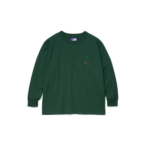 THE NORTH FACE PURPLE LABEL T-Shirts Unisex Green