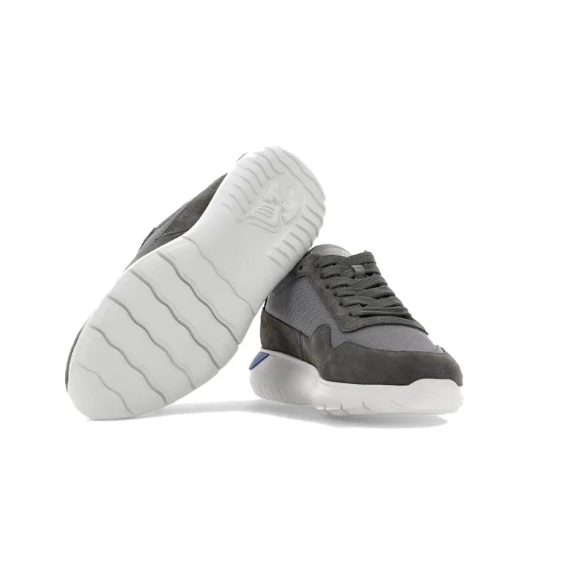 HOGAN Interactive Low-Top Sports Casual Shoes Men's Gray Red-4