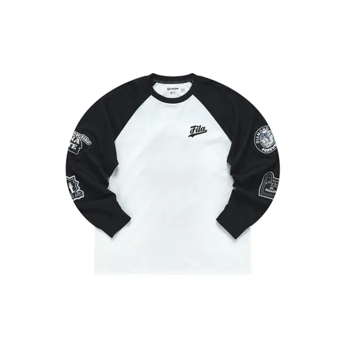 FILA FUSION BASEBALL Series T-Shirts Men White