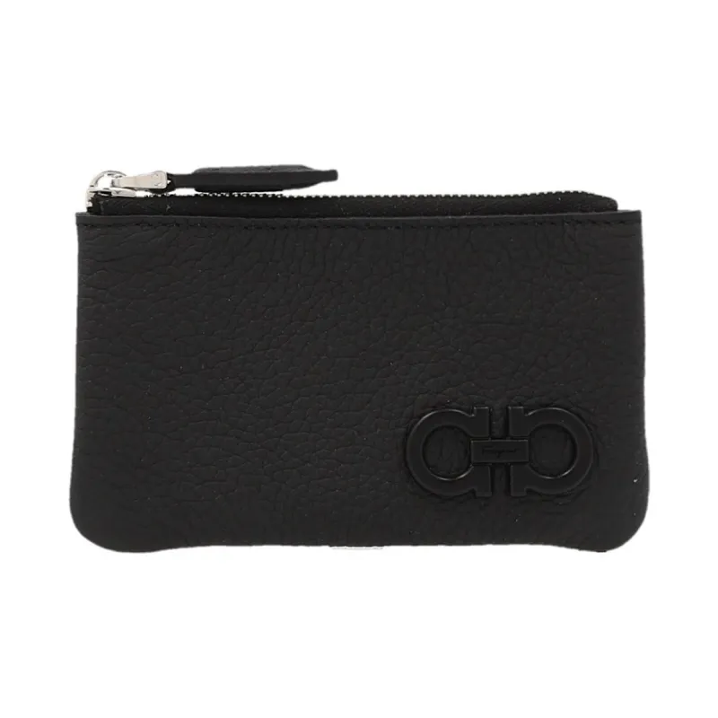 Ferragamo Gancini Zipped Keyring-0