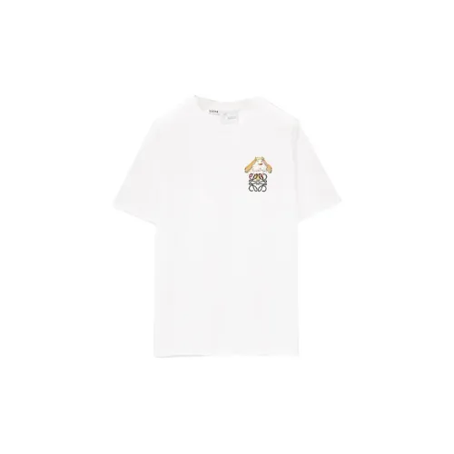 LOEWE X Howl's Moving Castle T-Shirts Unisex White