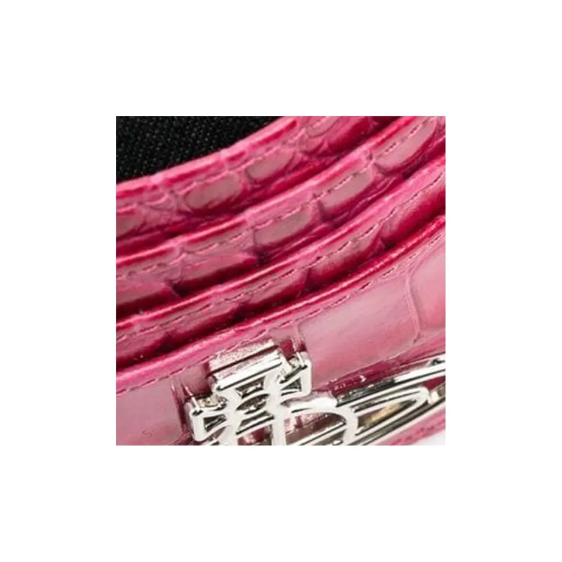 Vivienne Westwood Calfskin Wallet Regular Men's Bright Pink-2