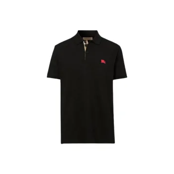 Burberry Polo Shirt Men's Black