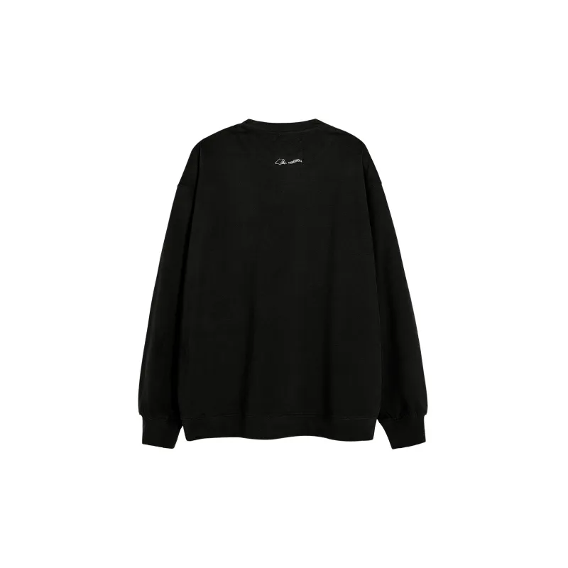 TIKIMOMOKA Crew Neck Loose Fit Regular Sweatshirt Spring And Autumn Unisex-10