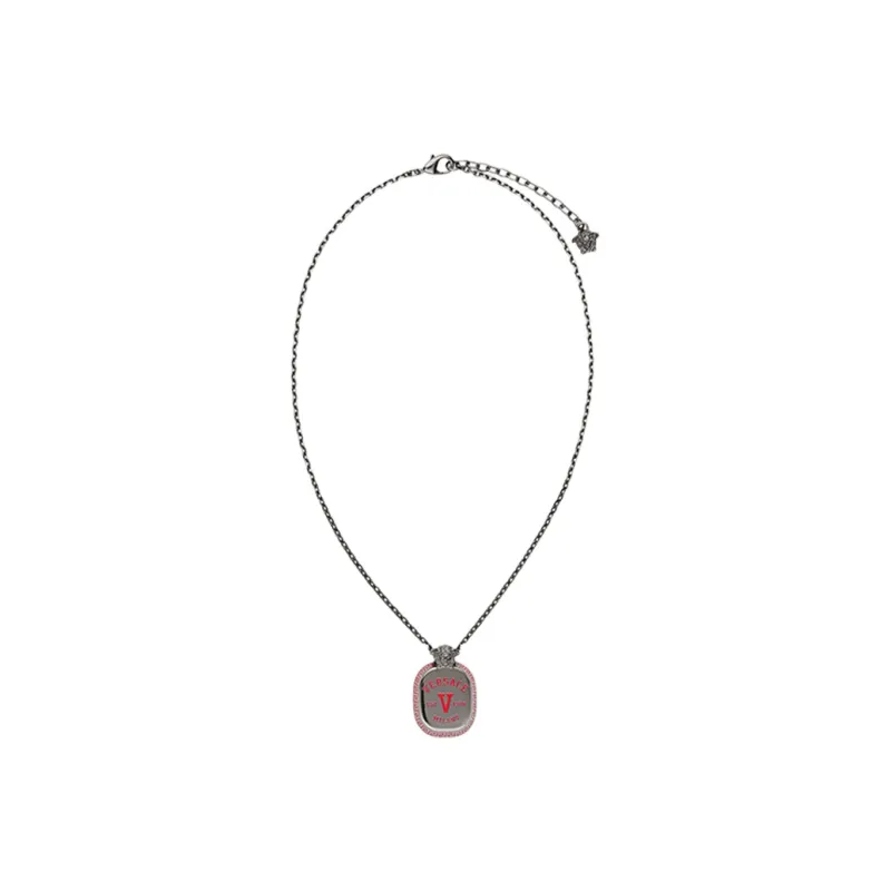 VERSACE Necklaces Men Silver-1