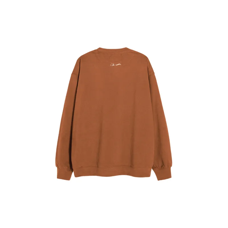 TIKIMOMOKA Crew Neck Loose Fit Regular Sweatshirt Spring And Autumn Unisex-4