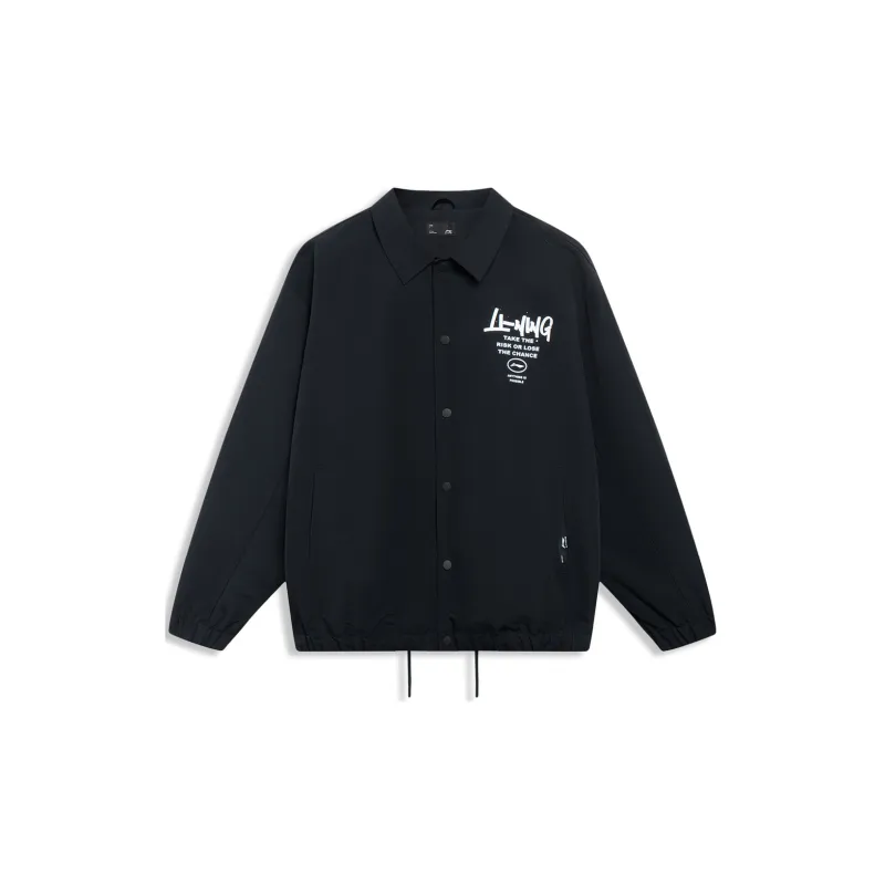 LiNing Sports Life Collection Jacket Men's Black-1