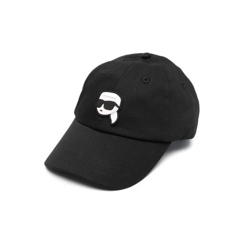 KARL LAGERFELD / Karl Lagerfeld Jeans K/Ikonik 2.0 Logo Patch Baseball Cap-0