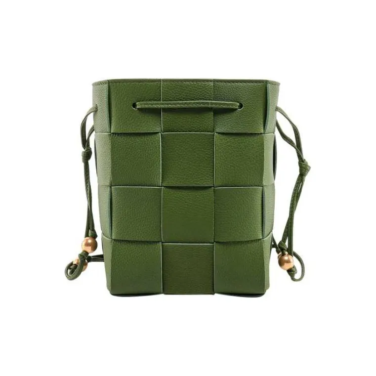 Bottega Veneta Intreccio Strapped Bucket Bag-0