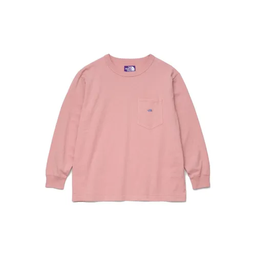 THE NORTH FACE PURPLE LABEL T-Shirts Unisex Pink