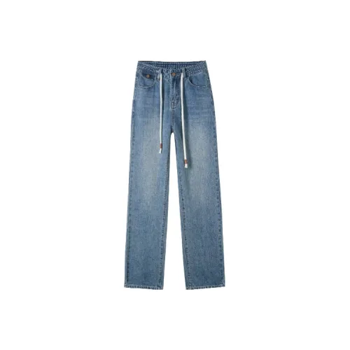 MITUAN Jeans Women's Vintage Blue