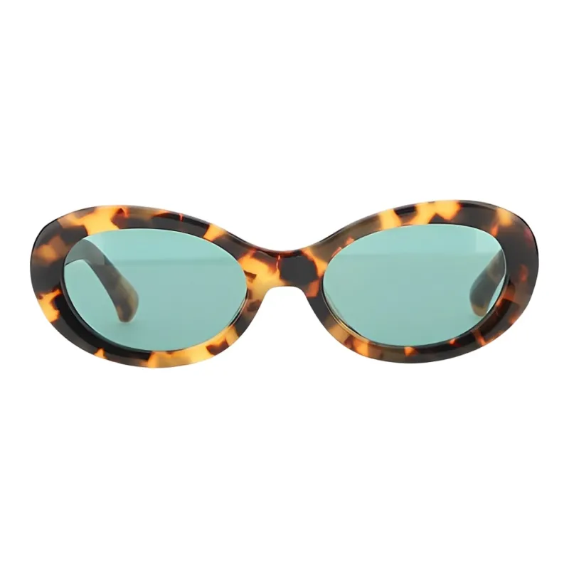 DRIES VAN NOTEN Sunglasses Men Green-1