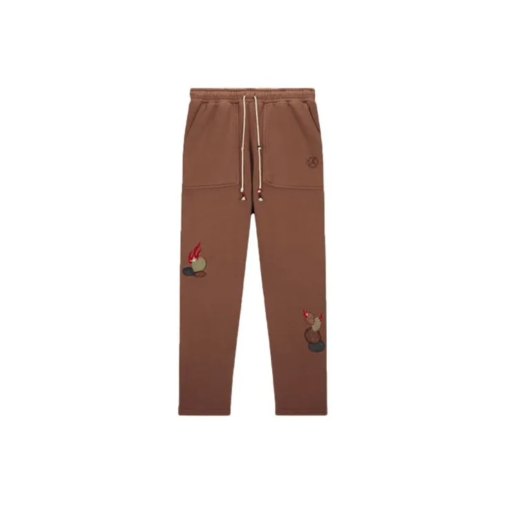 Travis Scott X JORDAN Fleece Pants - POIZON
