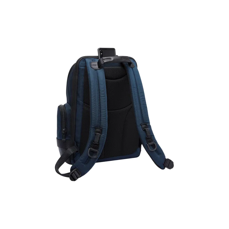 TUMI Alpha Bravo Nylon Backpack Large Size Men's Blue-4