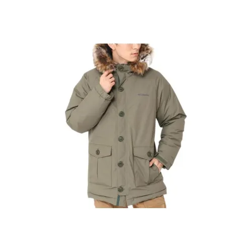 Columbia Down Jackets Unisex Green