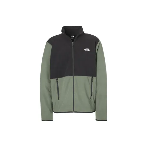 THE NORTH FACE Jackets Men Black/Green Multicolor