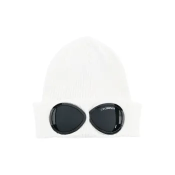 C.P.Company Cotton Beanies Men's White