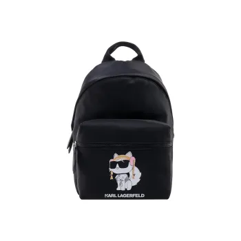 KARL LAGERFELD Polyester Backpack Women's Black