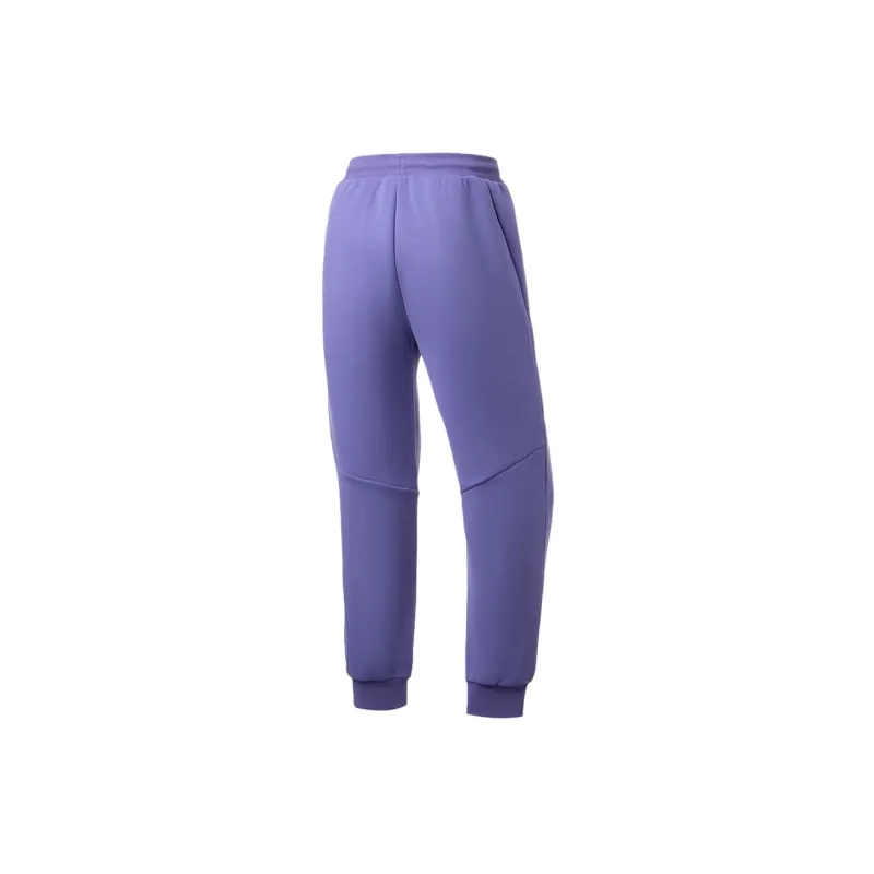 LINING Fitness Series Knitted Sweatpants Women's Afterglow Purple-1