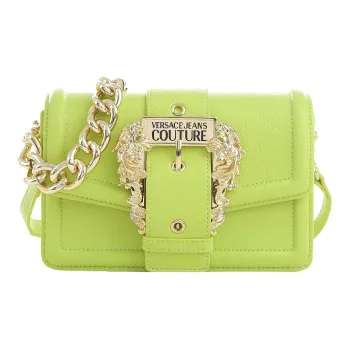 VERSACE JEANS COUTURE Polyethylene Crossbody Bag, Shoulder Bag Women's Green