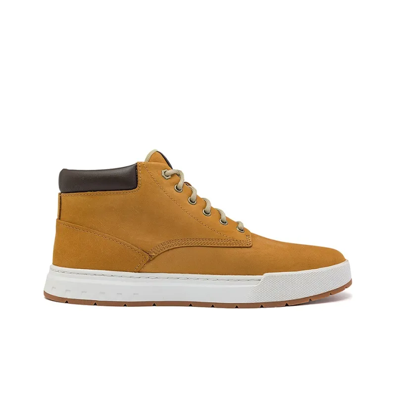 Timberland Maple Grove Wide Fit Leather Chukka Boots 'Wheat'-1