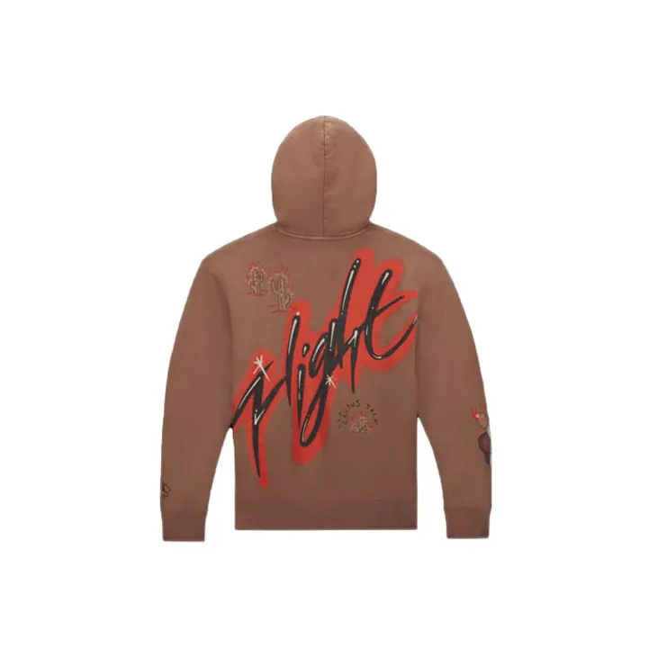 Travis Scott X JORDAN Flight Graphic Hoodie-1