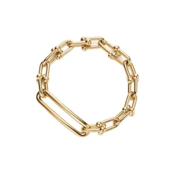 TIFFANY & CO. Tiffany HardWear Series 18K Gold Bracelets Women's Gold