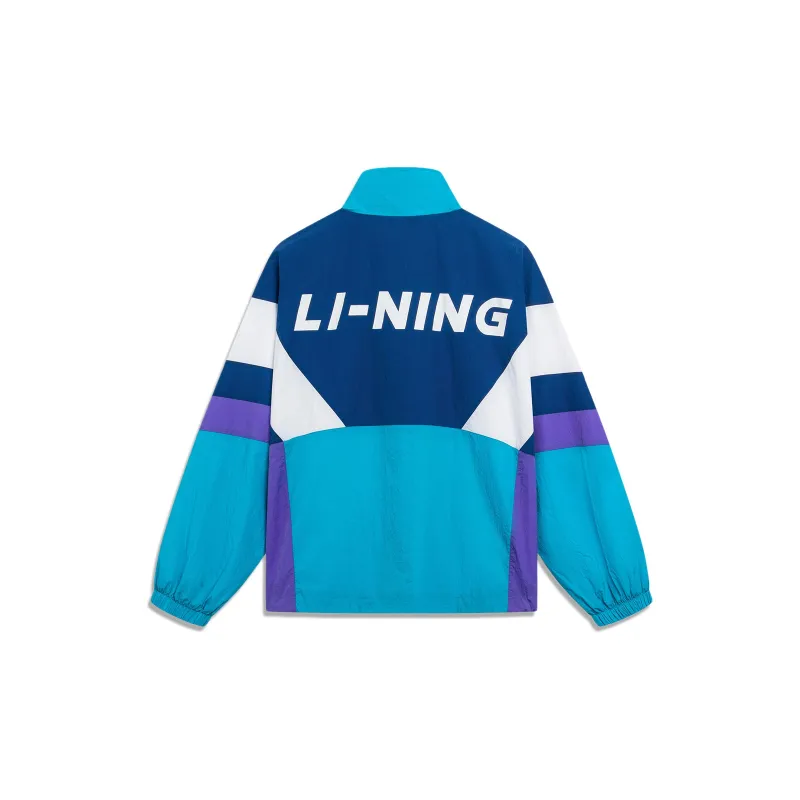 LiNing Sports Life Collection Jacket Unisex Light Aqua Blue-1