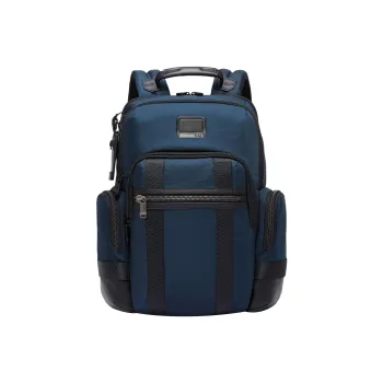 TUMI Alpha Bravo Nylon Backpack Large Size Men's Blue