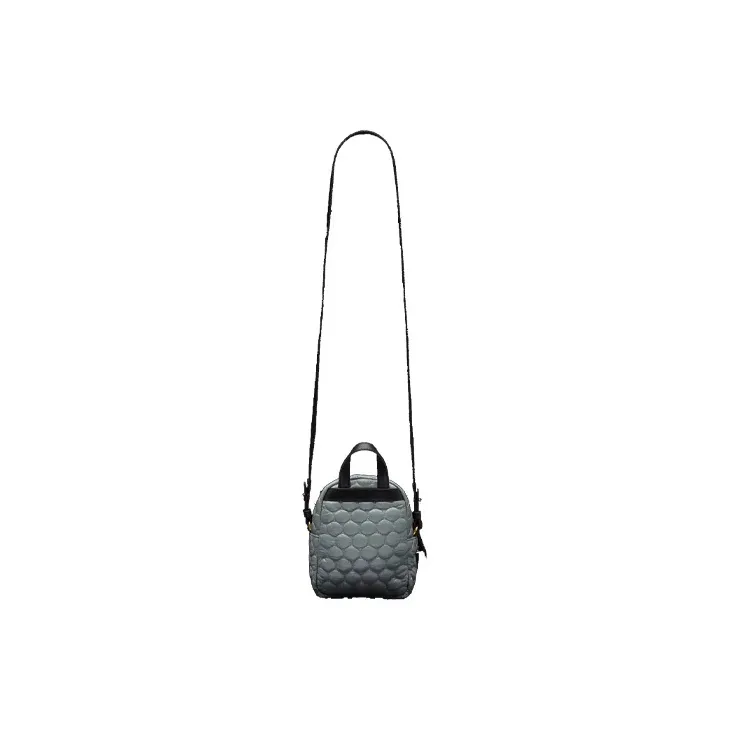 Moncler Kilia Cow Leather Shoulder Bag Crossbody Bag Small Size Women's Green-3