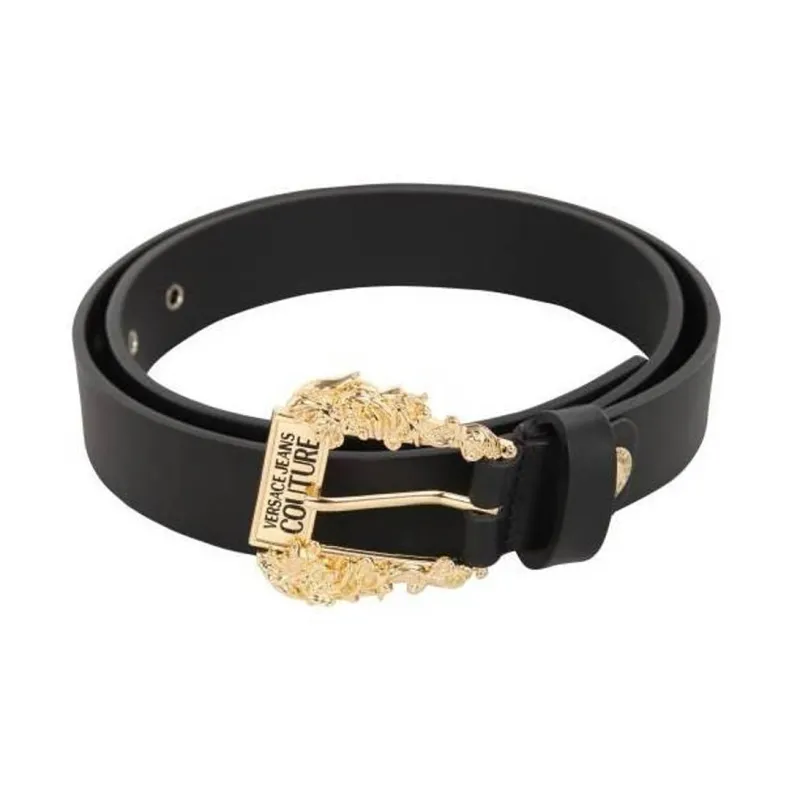 VERSACE JEANS COUTURE Baroque buckle Leather Belt-1