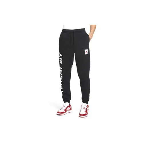 Jordan AJ4 Knitted Sweatpants Men Black