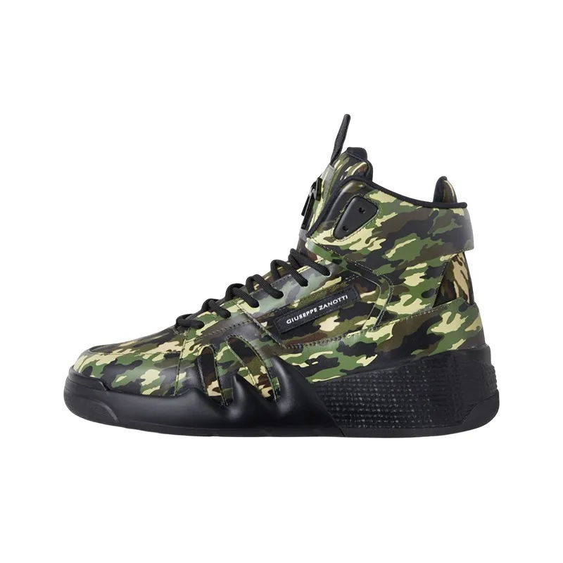 Giuseppe Zanotti Talon Camouflage High top Sneakers-0