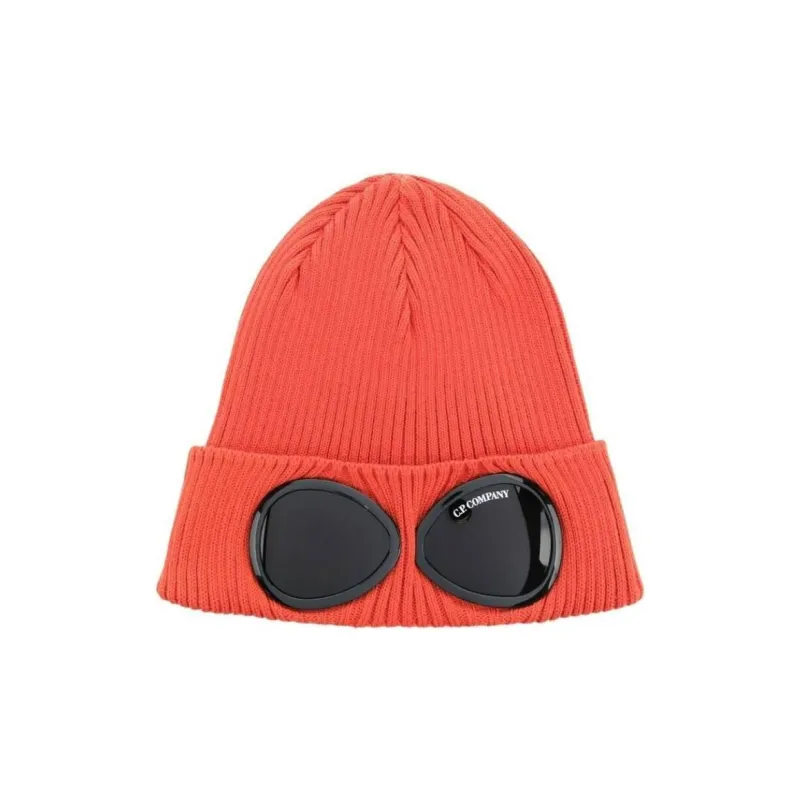 C.P. Company Harvest Pumpkin Beanie-0