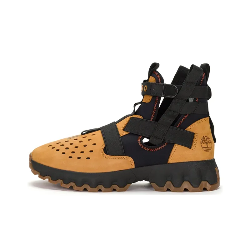 Timberland Greenstride Edge Lace Up Boot Sandals 'Wheat Black'-0
