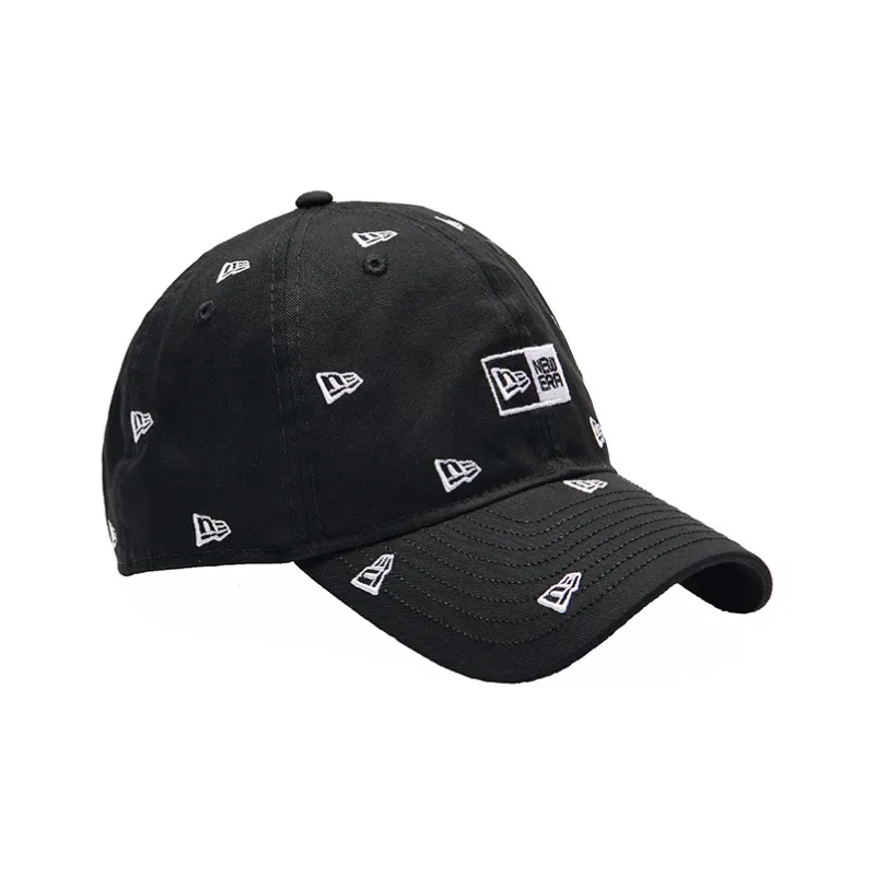 New Era Cotton Baseball Caps Unisex Black-2
