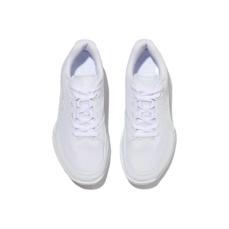 FILA Advantage T7 Advanced T7 Cushioning Anti-Slip And Wear-Resistant Low-Top Tennis Shoes Unisex White Korean Style-3