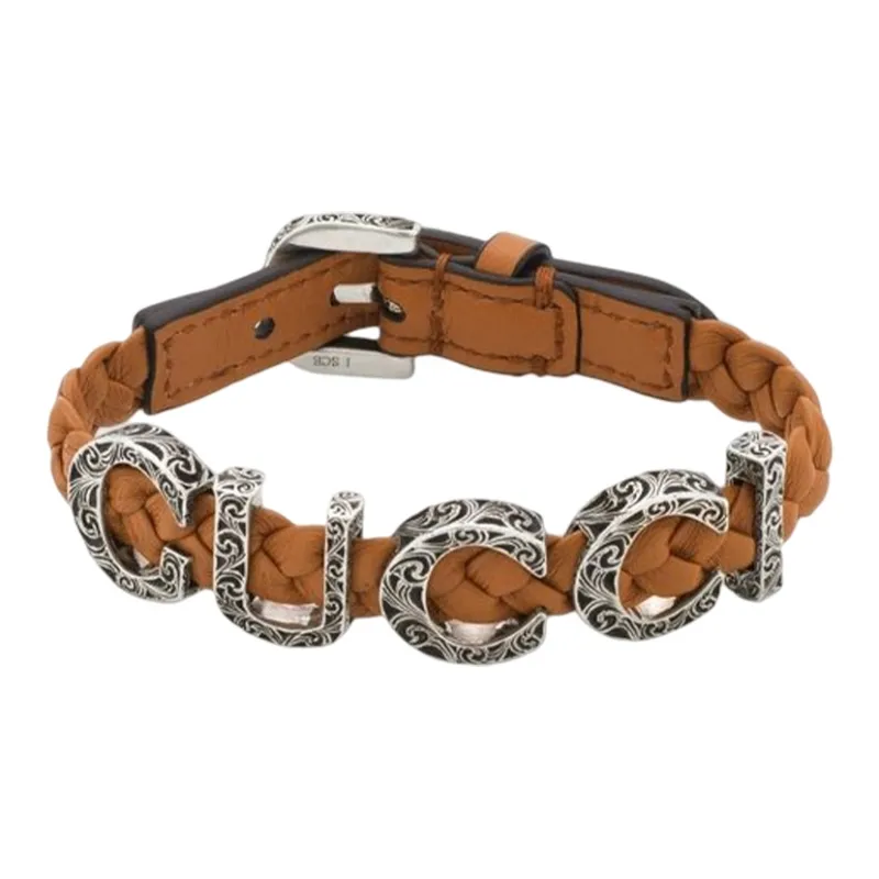 GUCCI Leather Wristbands Unisex-0