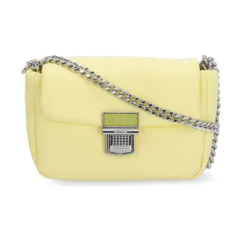 MSGM Puffer Clic Chain-Linked Padded Crossbody Bag