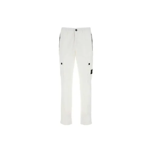 STONE ISLAND Cargo Pants Men White