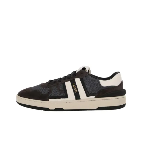 Lanvin Skateboard Shoes Men Low-Top Black