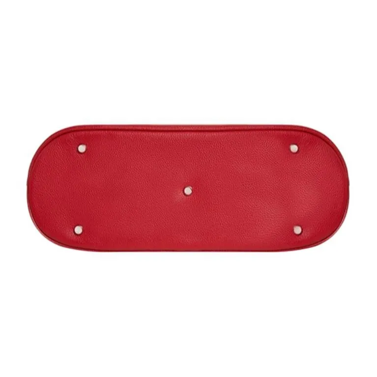 LONGCHAMP Le Foulonné Leather Briefcase Shoulder Bag Crossbody Bag Handbag Women's Red-6