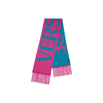 VERSACE Knit Scarves Women's Pink